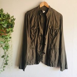 🌱green lightweight jacket